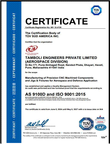 Certificate 1